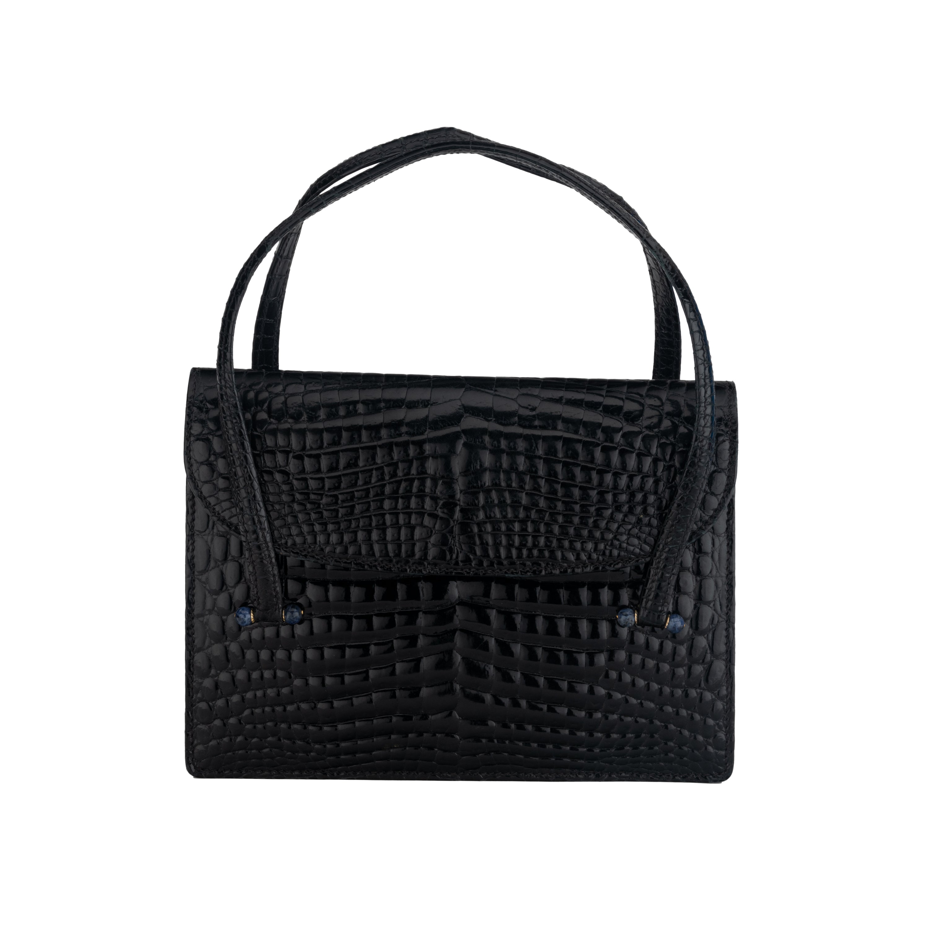 Collection Privee Black Handbag '80s